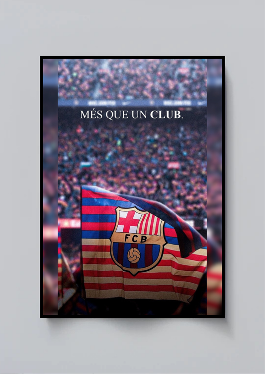 FCB 2 | Barcelona | Club | Football Poster Poster Printing Company