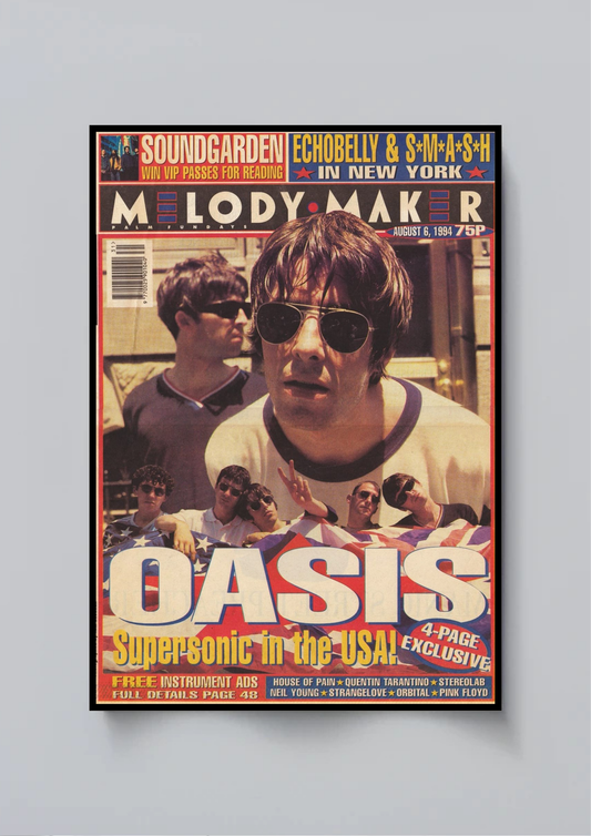 Oasis| Rock Band| Music Poster Poster Printing Company
