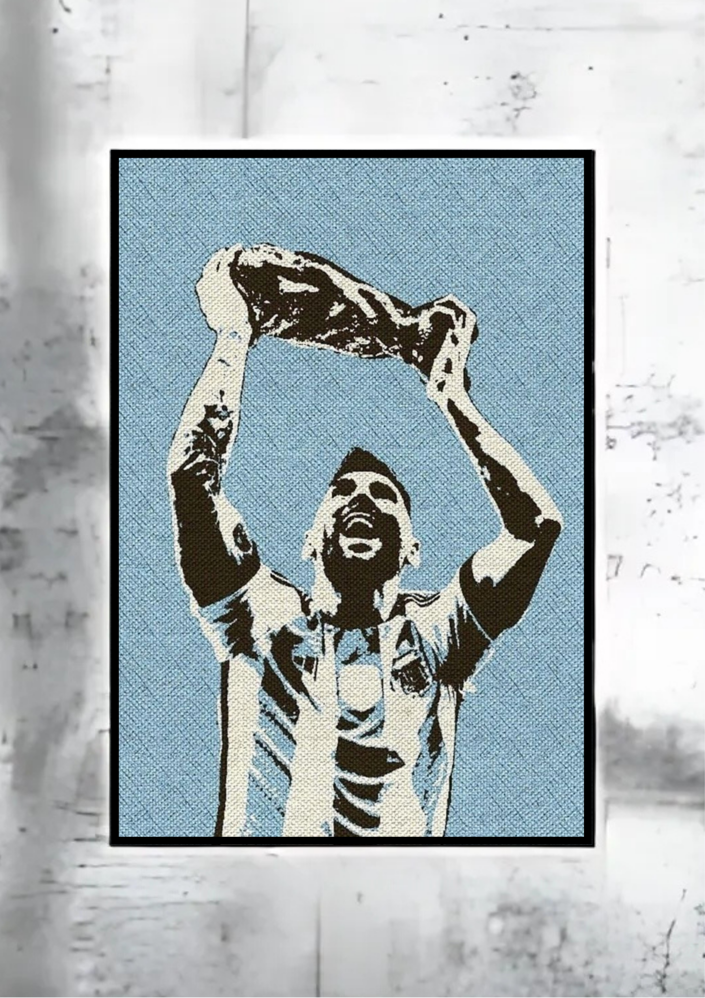 Messi World Cup | Argentina| Football Poster Poster Printing Company