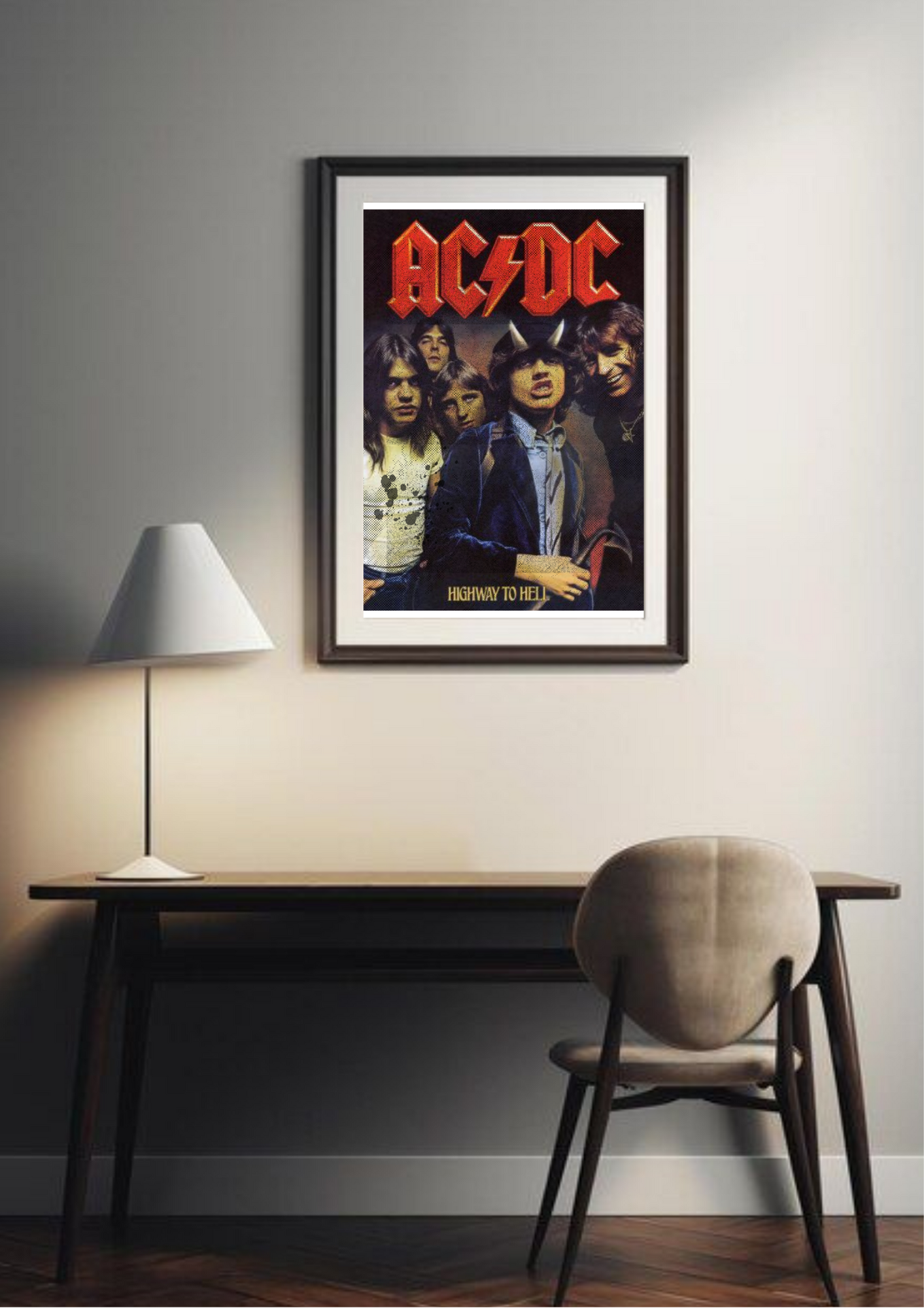 AC/DC| Musical Band| Retro Poster