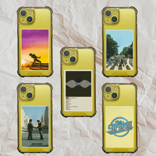 Queen, The beatles poster, phone cover poster, Rock band mini poster