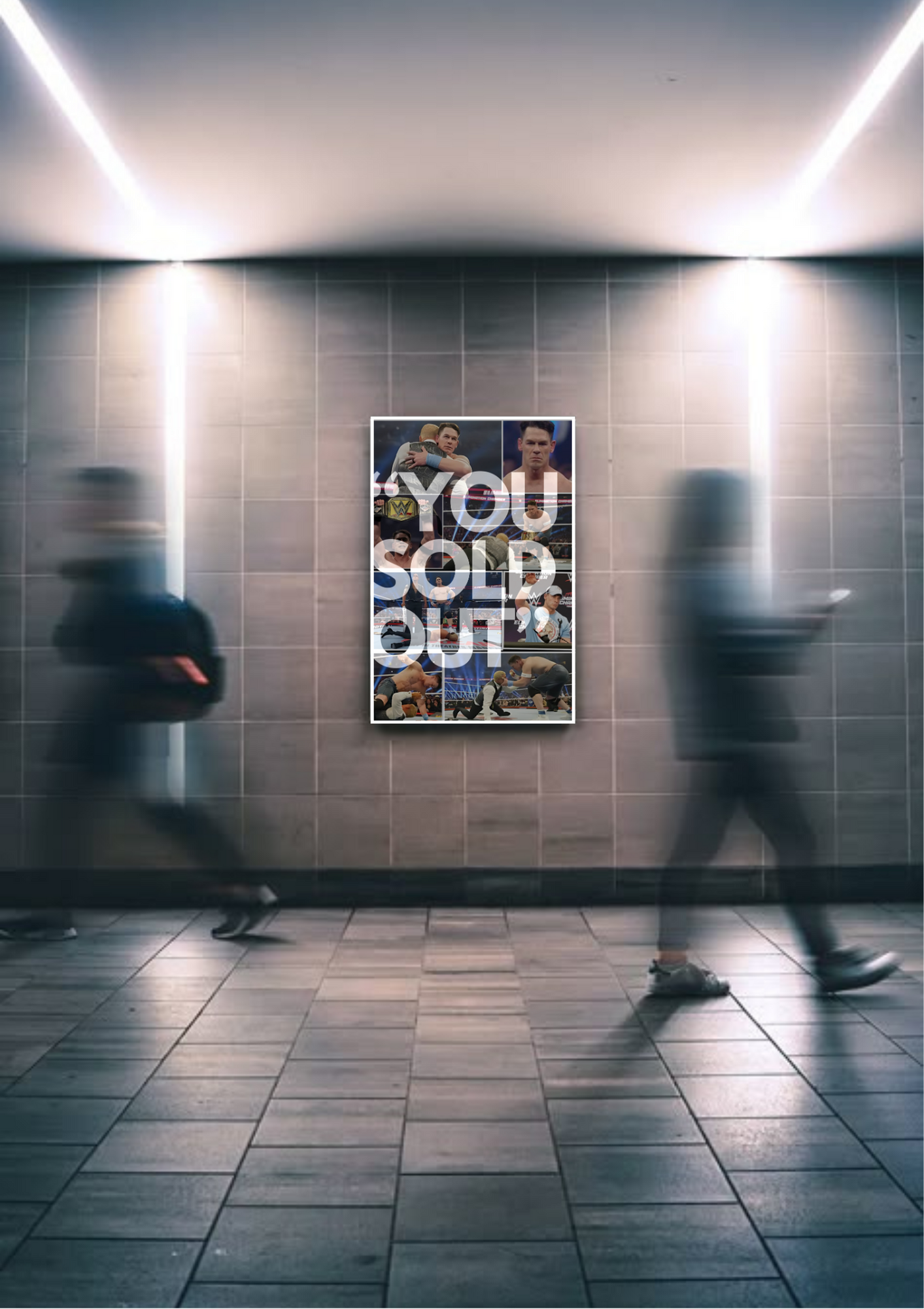WWE John Cena - "YOU SOLD OUT" Poster Poster Printing Company