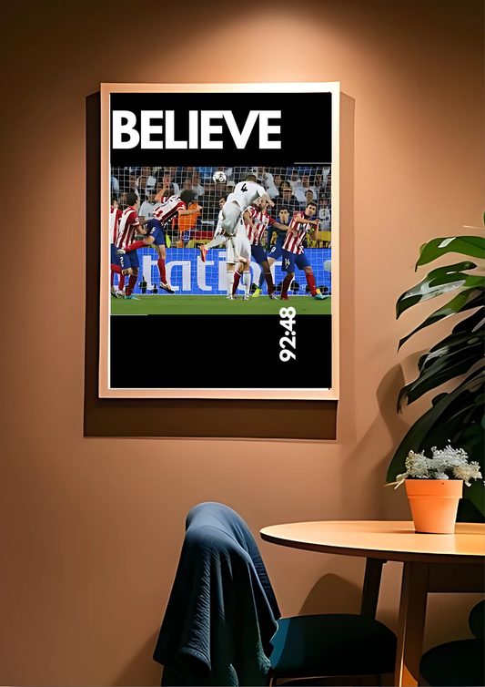 Sergio Ramos- 92:48 Poster