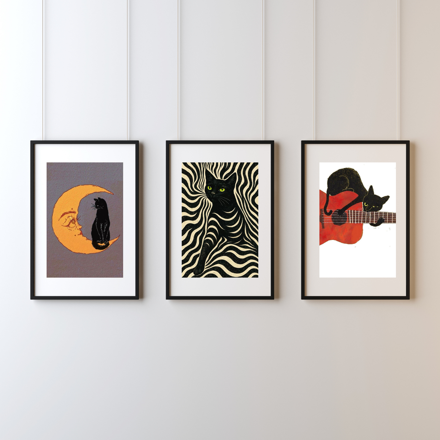 Aesthetic Cats | 3 Poster Pack | Aesthetic Posters Poster Printing Company