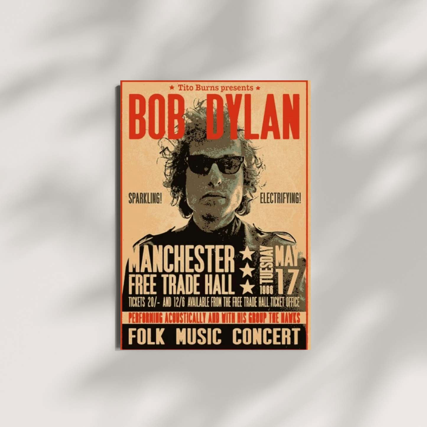 Bob Dylan| Rock & Versatile Artist| Music Poster Poster Printing Company