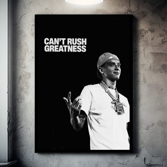 Central Cee- Can't Rush Greatness| Hip-Hop Rapper| Music Poster Poster Printing Company