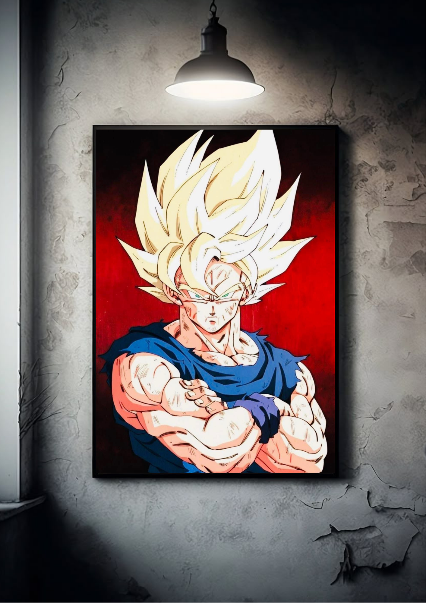 Super Saiyan Goku| Dragon Ball Z| Anime Poster Poster Printing Company