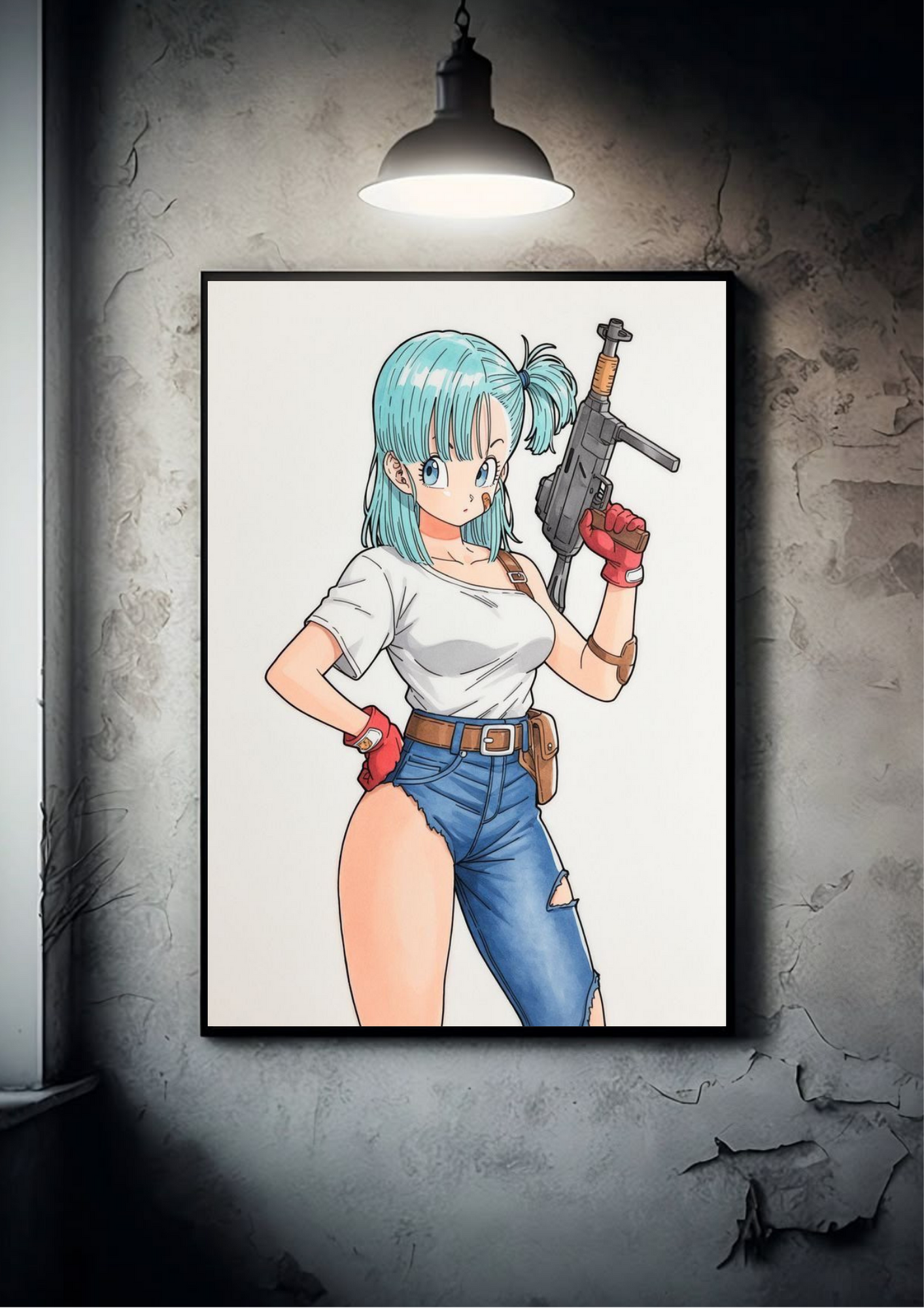 Bulma | Dragon Ball Z| Anime Poster Poster Printing Company
