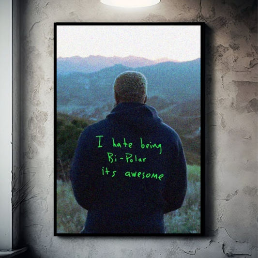 Kanye West | Hip-Hop Rapper | Music Poster Poster Printing Company