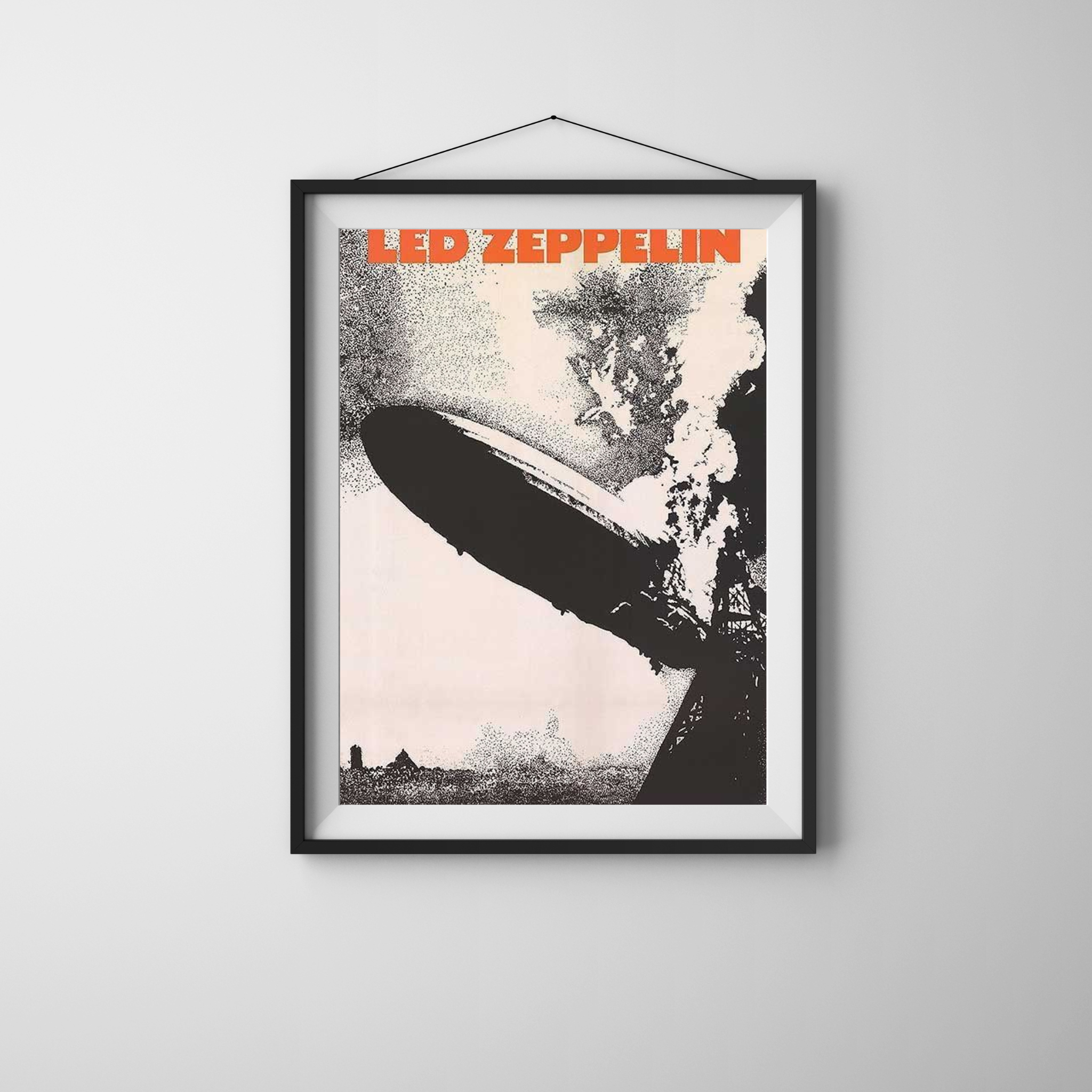 Led Zeppelin| Rock Band| Music Poster