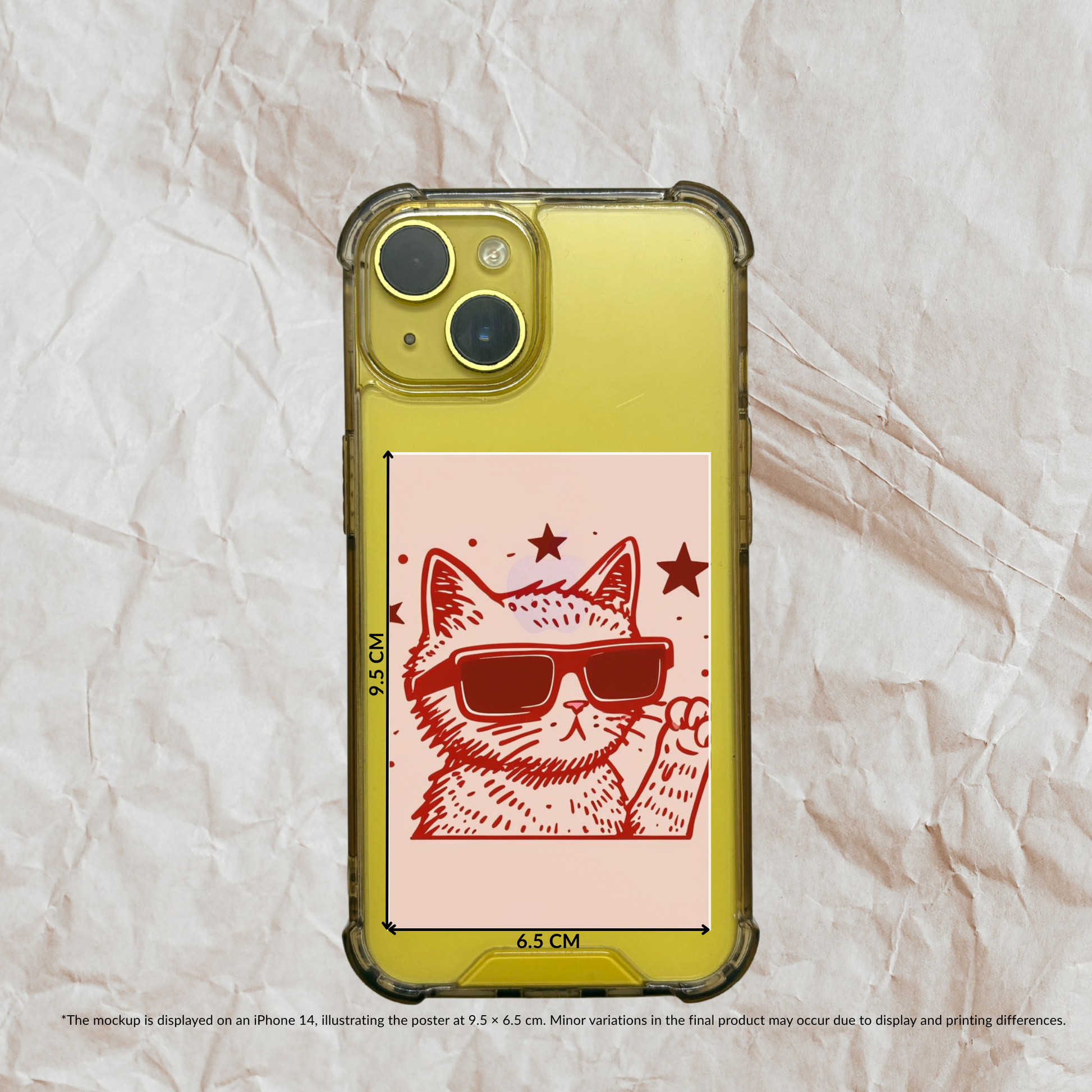 Cool Cats Pack of 5 I Phone Cover Posters I Mini Posters Set Poster Printing Company