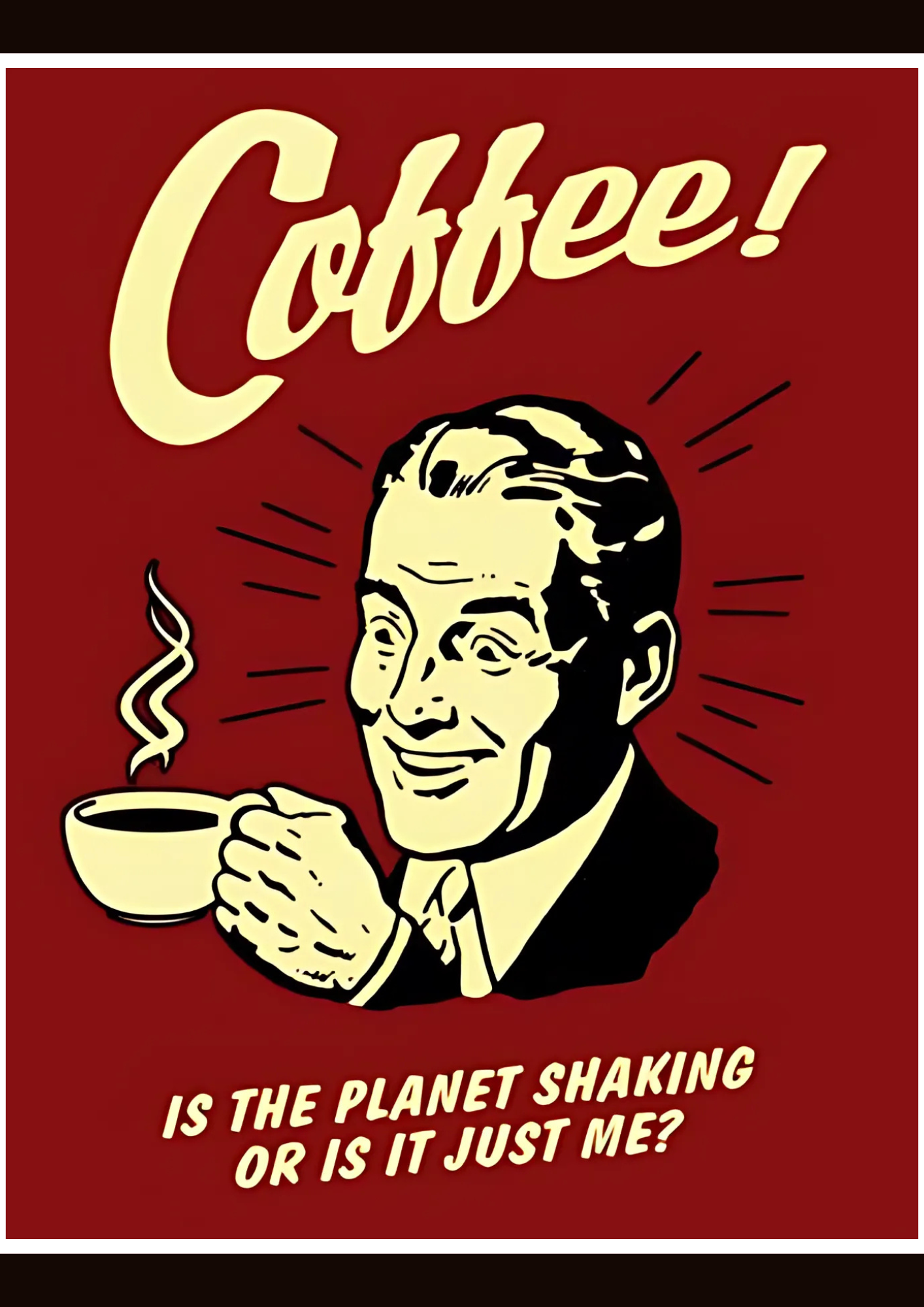 The Caffeine addict - Pack of 4 A3 sized Posters