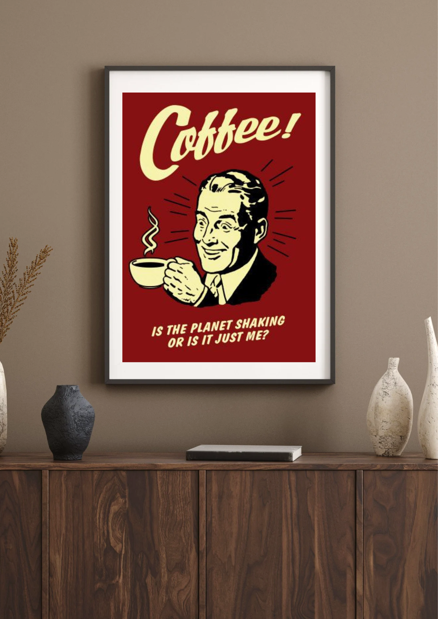 The Caffeine addict - Pack of 4 A3 sized Posters