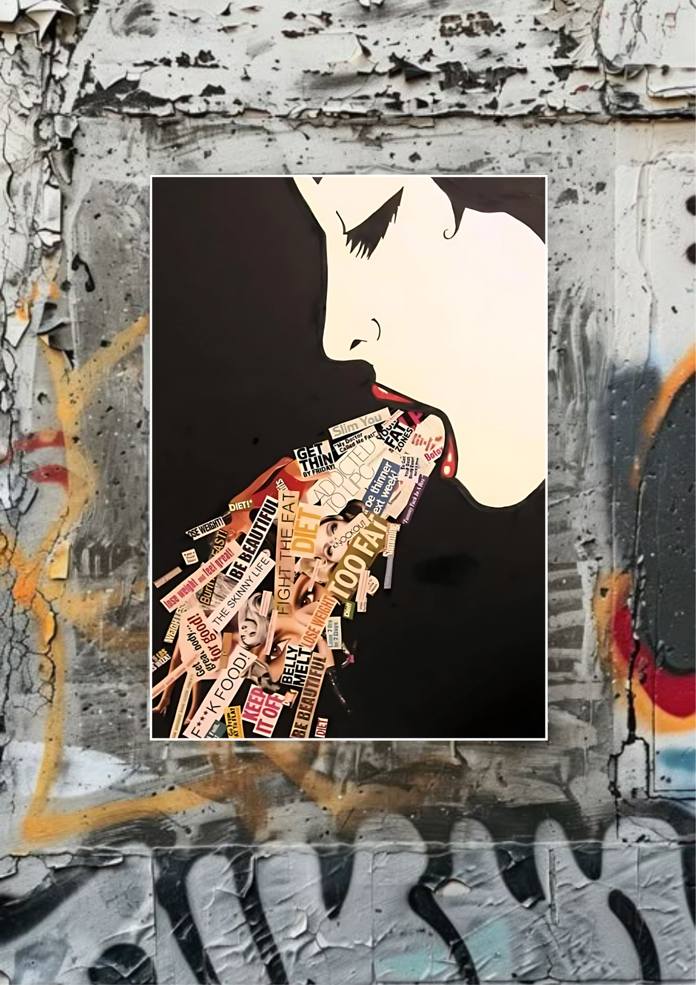 The Creative Flow - Pack of 4 A4 sized Posters Poster Printing Company