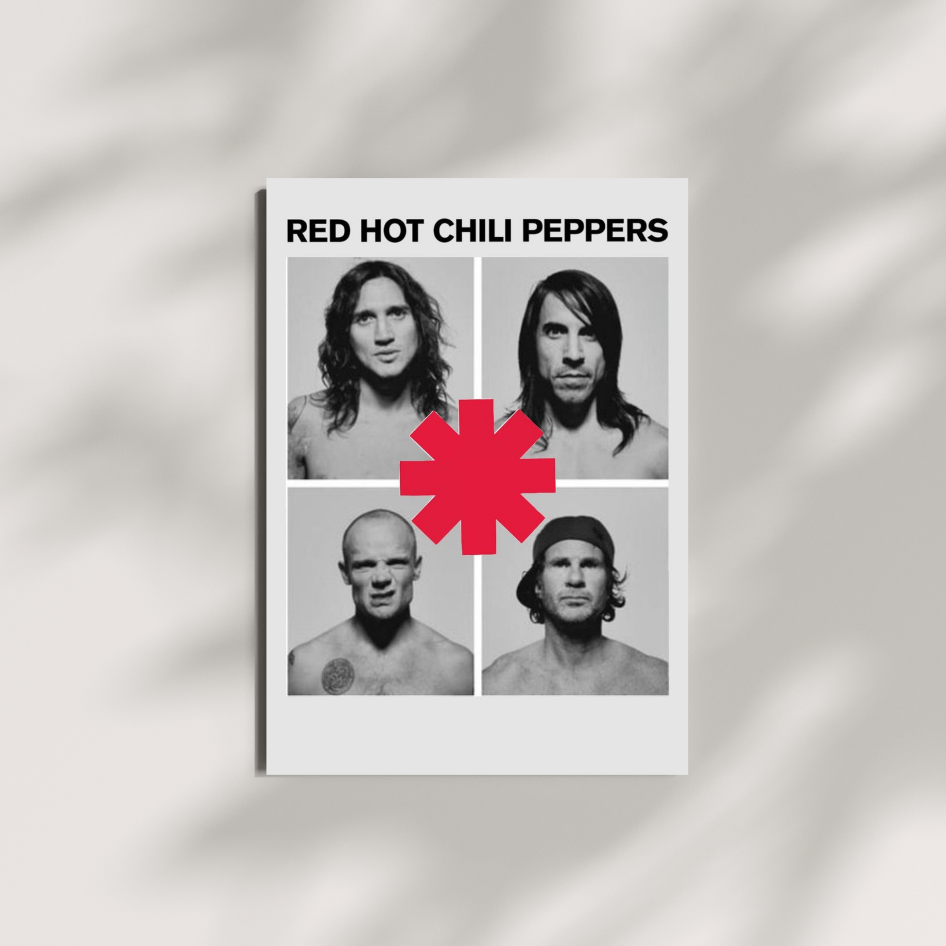 Red Hot Chilli Pepper| Rock Band| Music Poster Poster Printing Company