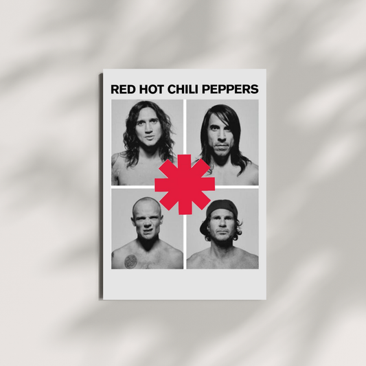 Red Hot Chilli Pepper| Rock Band| Music Poster Poster Printing Company