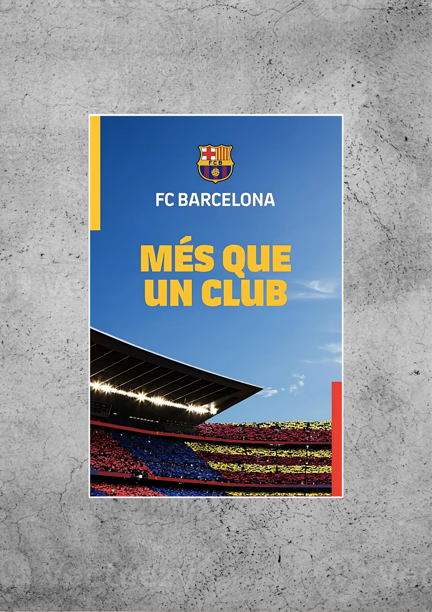 FCB |Barcelona | Club | Football Poster