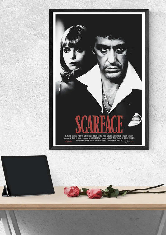 Scarface Movie Retro Poster
