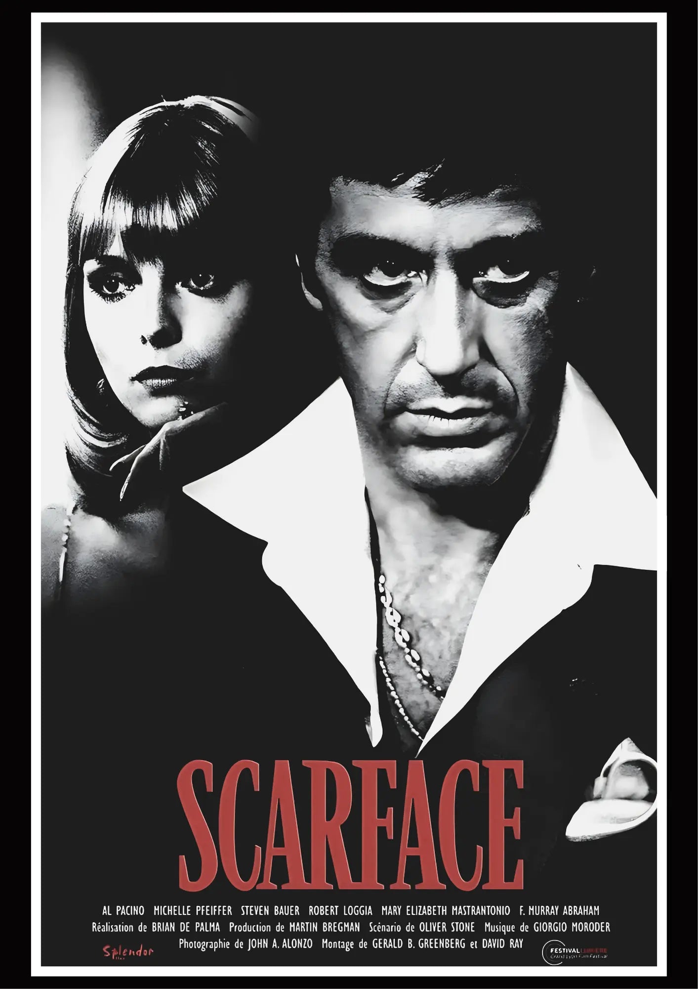 Scarface Movie Retro Poster Poster Printing Company