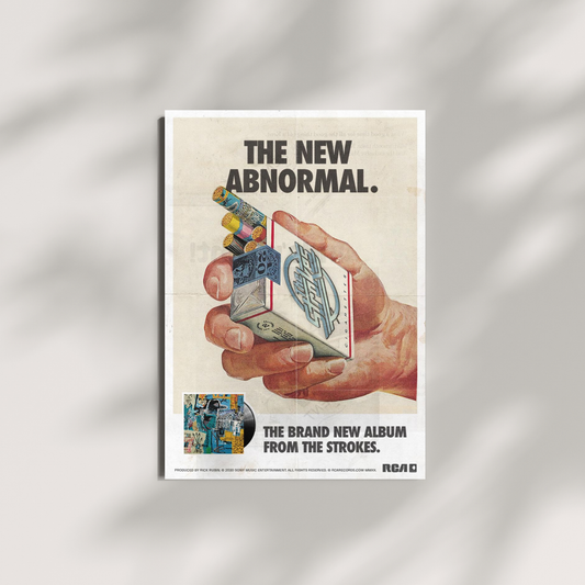 The Strokes - The New Abnormal | Rock Band| Music Poster Poster Printing Company