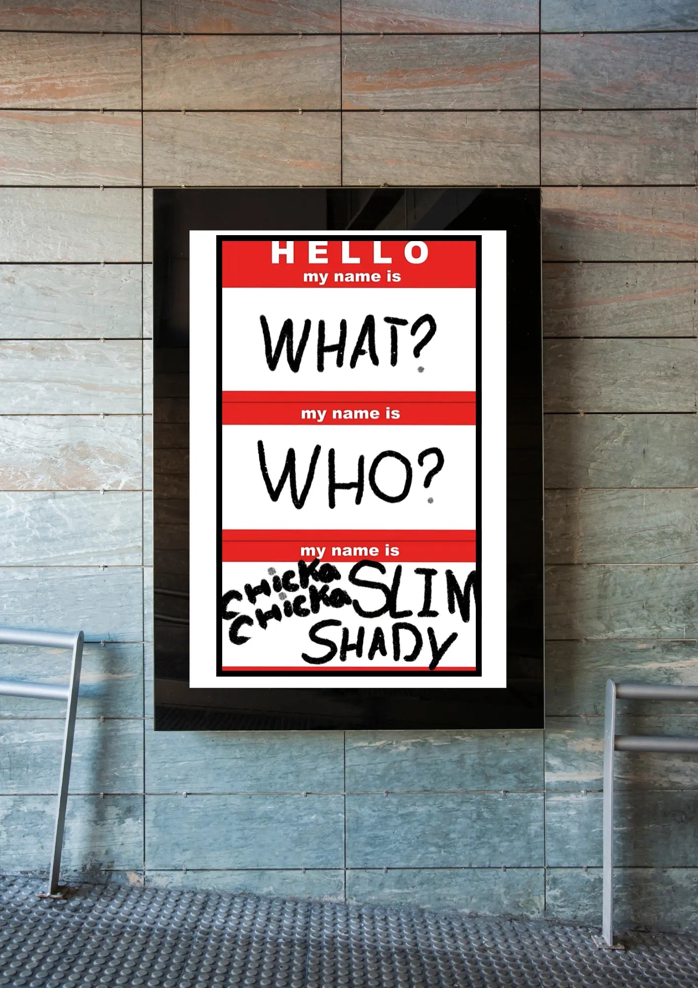 Eminem - My name is Poster Printing Company