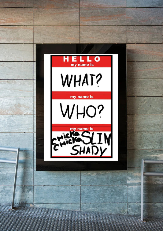Eminem - My name is Poster Printing Company