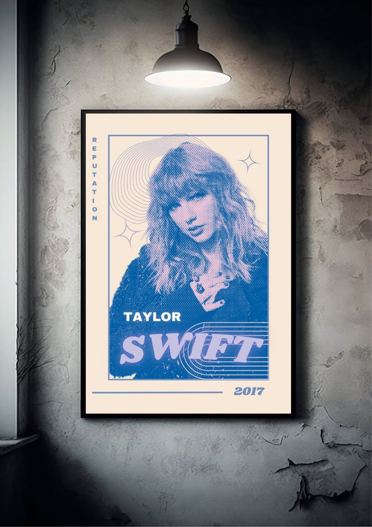 Taylor Swift Reputation Album | Pop Artist | Music Album Poster