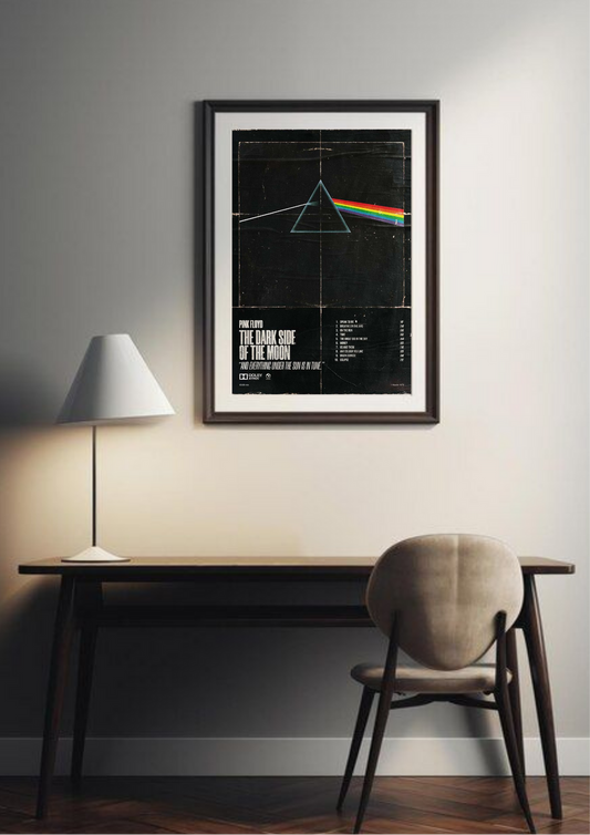 Pink Floyd Retro | Psychedelic Rock Band | Retro Poster