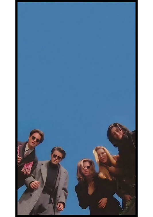 Friends (without Ross, cuz why not?) Poster