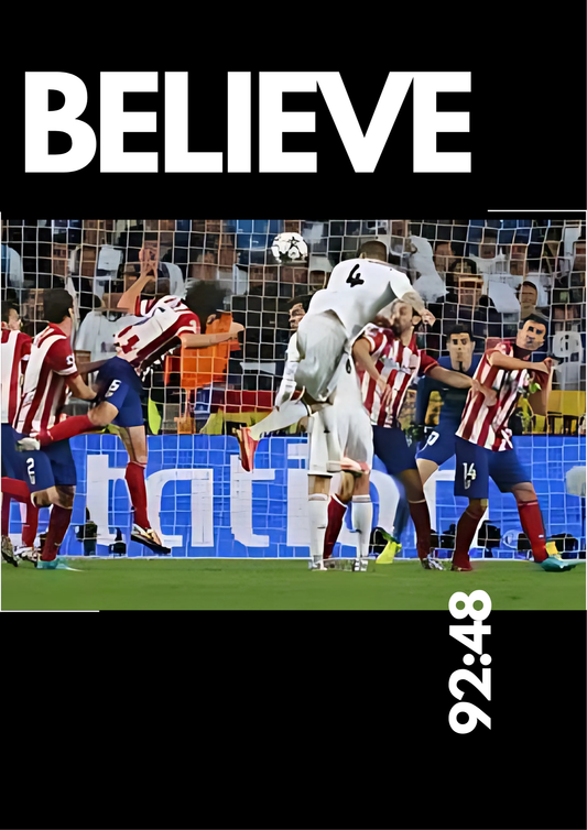 Sergio Ramos- 92:48 Poster