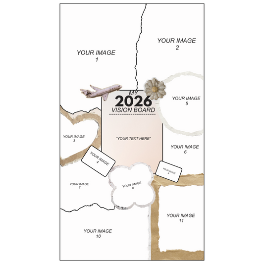 Personalized Vision Board 2026 | Vision Board 2026  Collage