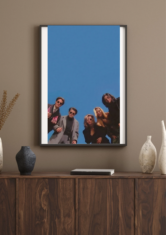 Friends (without Ross, cuz why not?) Poster