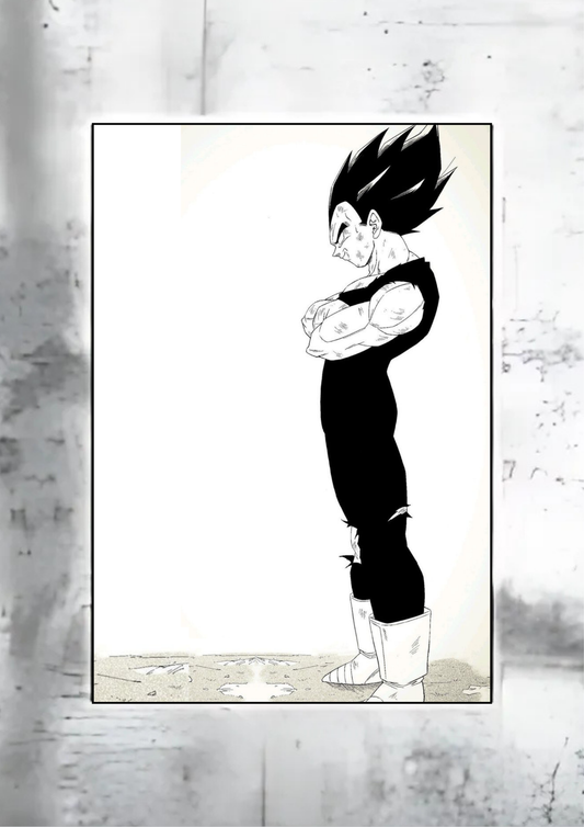 Vegeta| Dragon Ball Z| Anime Poster
