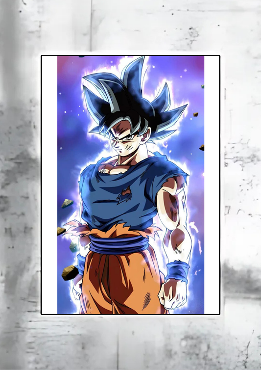 Goku Ultra Instinct | Dragon Ball Z| Anime Poster