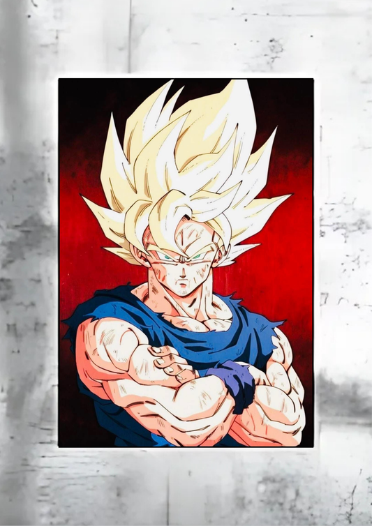 Super Saiyan Goku| Dragon Ball Z| Anime Poster