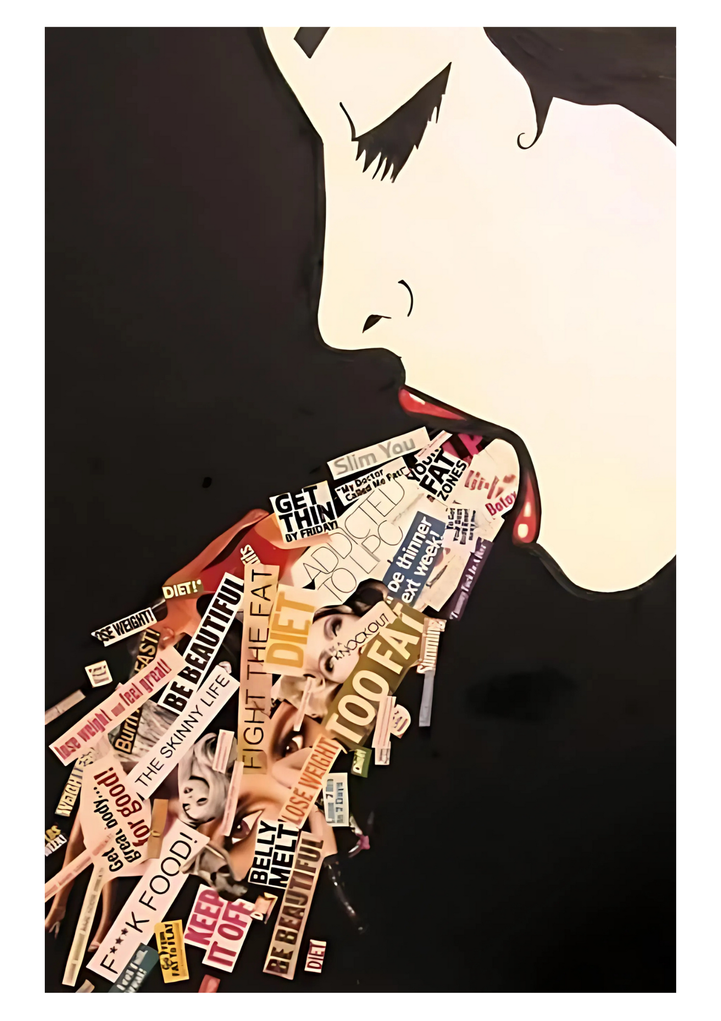 The Creative Flow - Pack of 4 A4 sized Posters Poster Printing Company