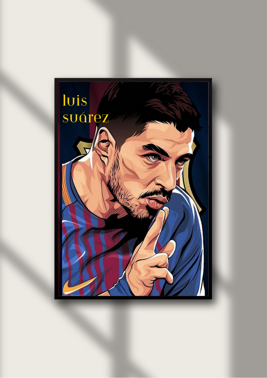 Luis Suarez | Player | Football Poster