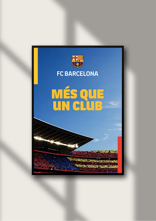 FCB |Barcelona | Club | Football Poster