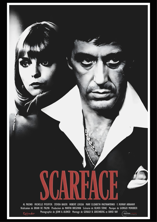 Scarface Movie Retro Poster