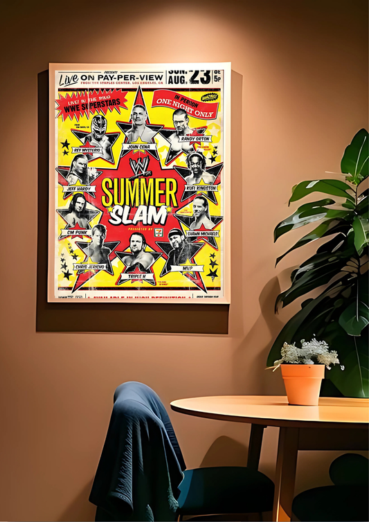 WWE Summerslam Poster