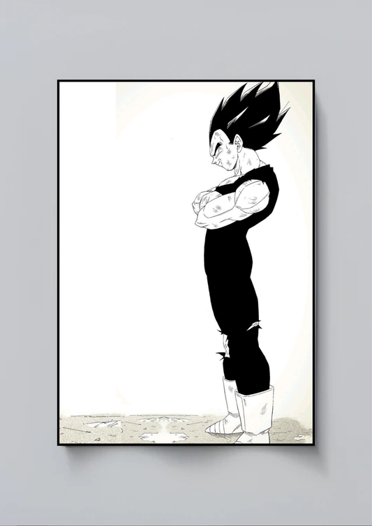 Vegeta| Dragon Ball Z| Anime Poster