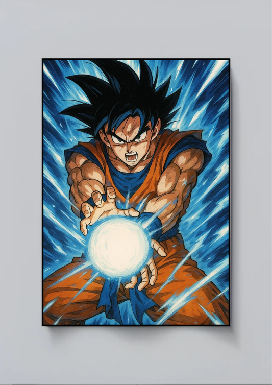Goku Kamehameha| Dragon Ball Z| Anime Poster