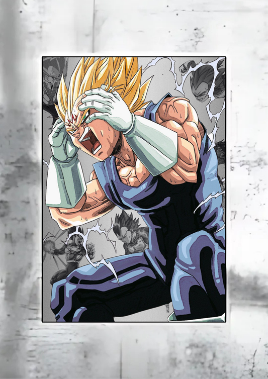 Magin Vegeta| Dragon Ball Z| Anime Poster