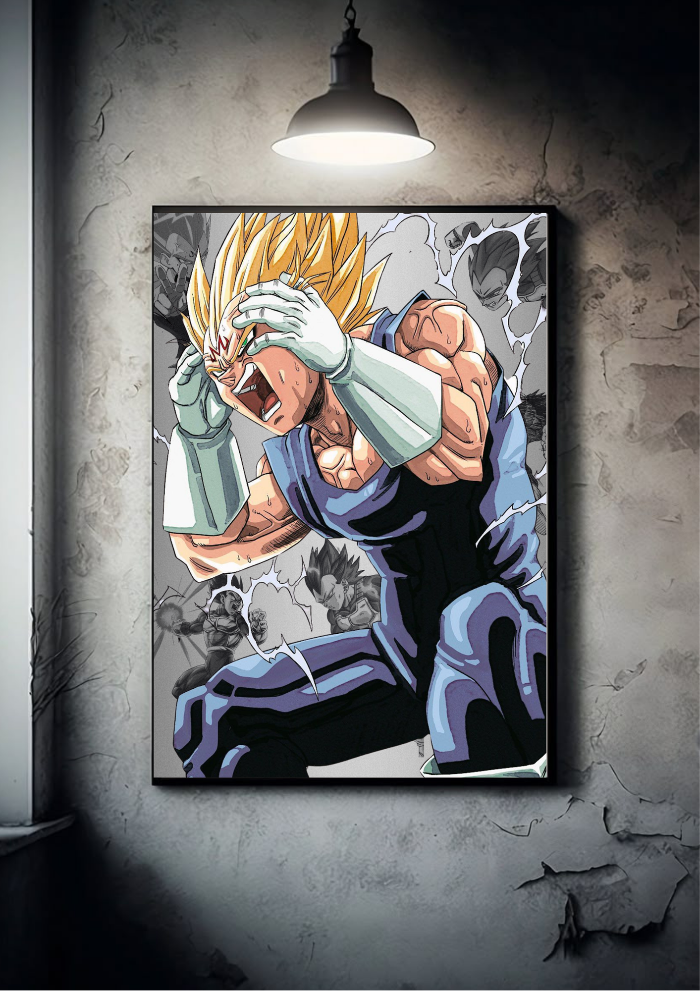 Magin Vegeta| Dragon Ball Z| Anime Poster