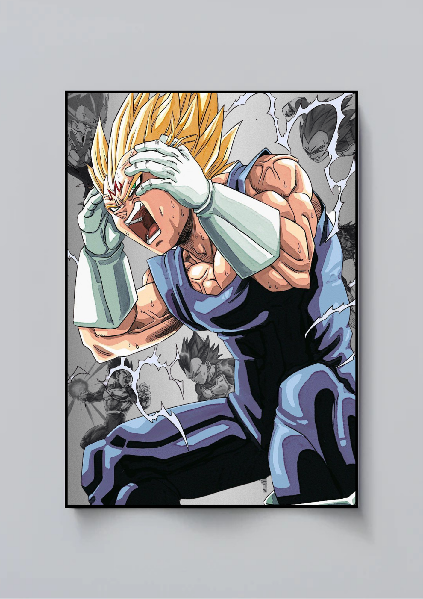 Magin Vegeta| Dragon Ball Z| Anime Poster