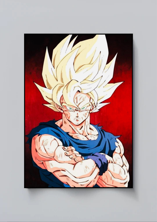 Super Saiyan Goku| Dragon Ball Z| Anime Poster