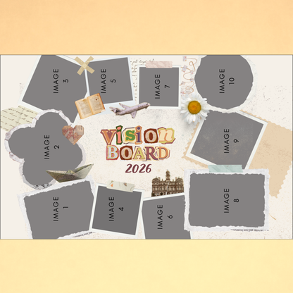 Personalized Vision Board 2026 #4 | Vision Board 2026  Collage